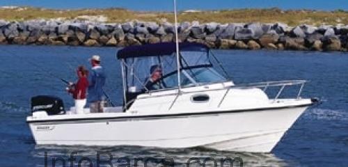 Boston Whaler 205 Conquest scheda tecnica 